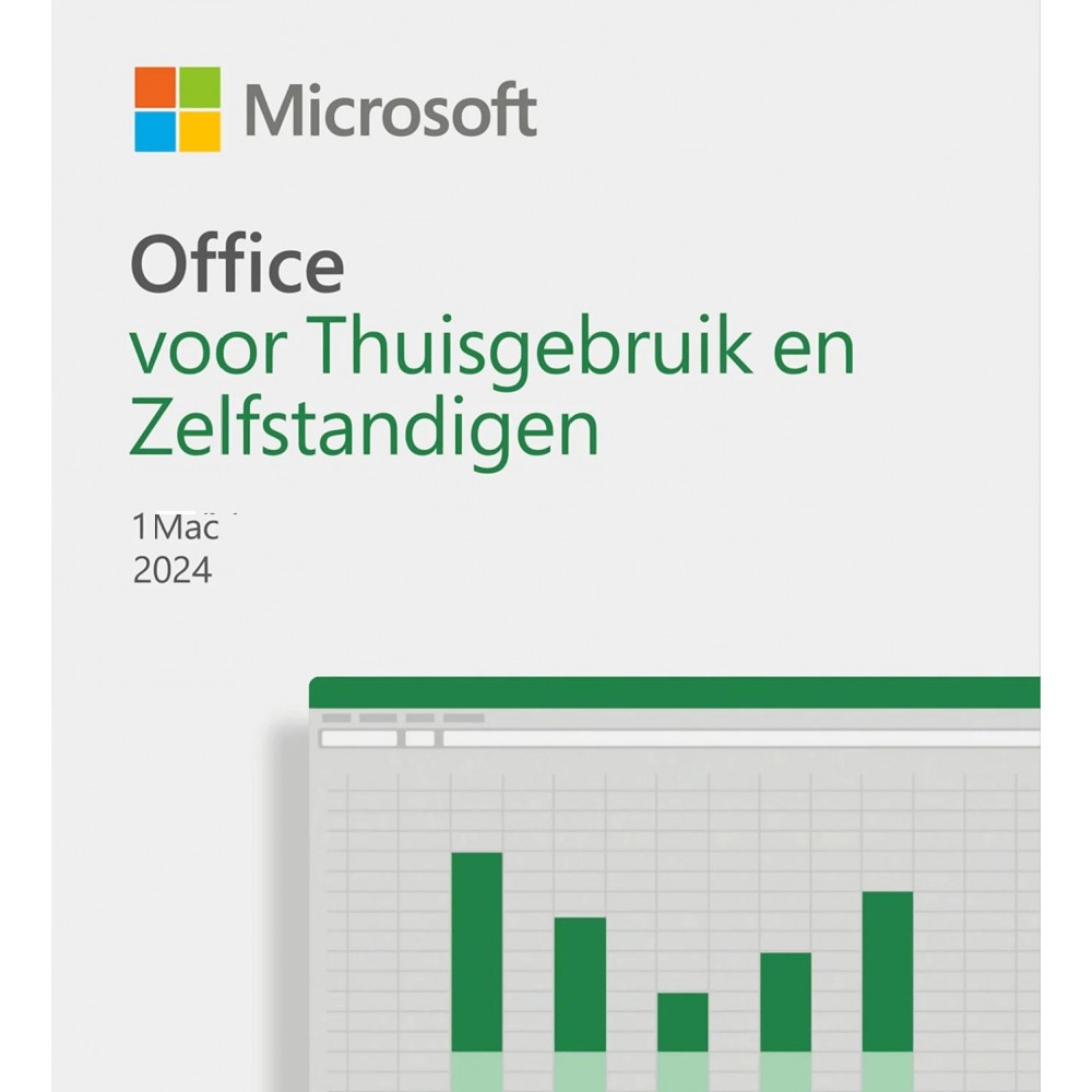 Microsoft Office 2024 Thuisgebruik en Zelfstandigen voor Mac