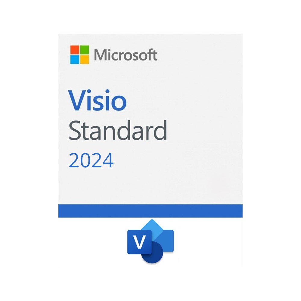 Microsoft Visio Standard 2024 voor Office 365 - Alle talen