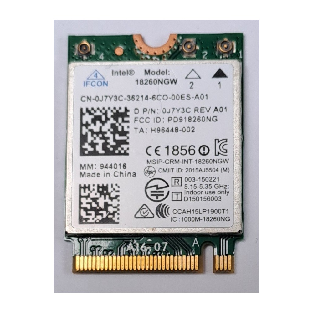 Intel 18260 wireless Tri Band adapter