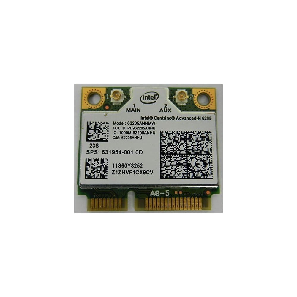 Intel Centrino advanced-N 6205 Dual Band WiFi adapter