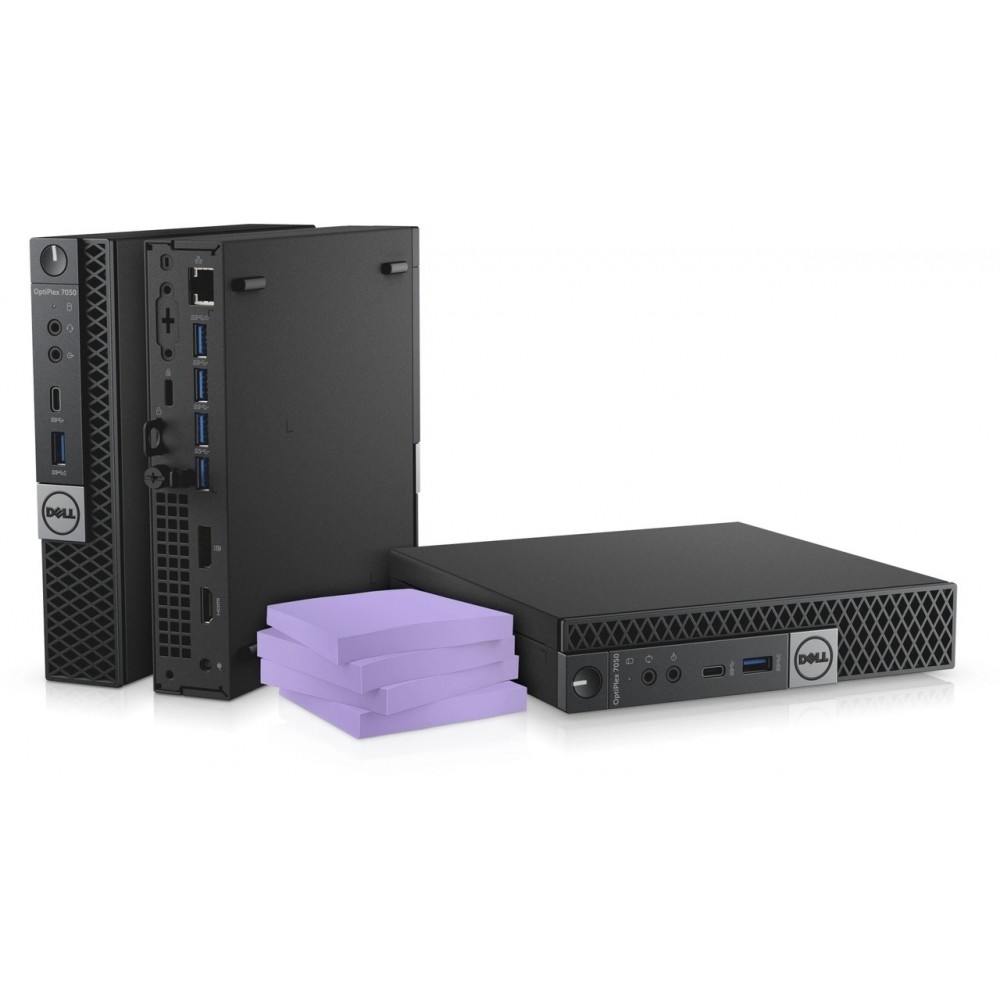 Dell Optiplex 7050 micro (MFF) i5-6500T 8GB DDR4 256GB NVMe SSD 1 x HDMI 2 x DP Wi-Fi Windows 11