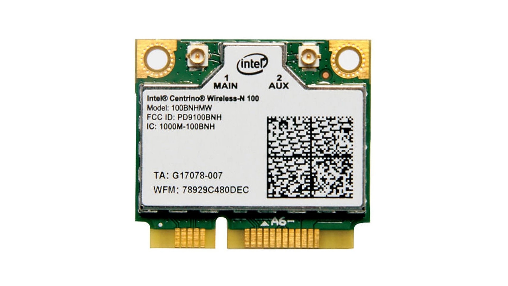 Intel Centrino Wireless N 100