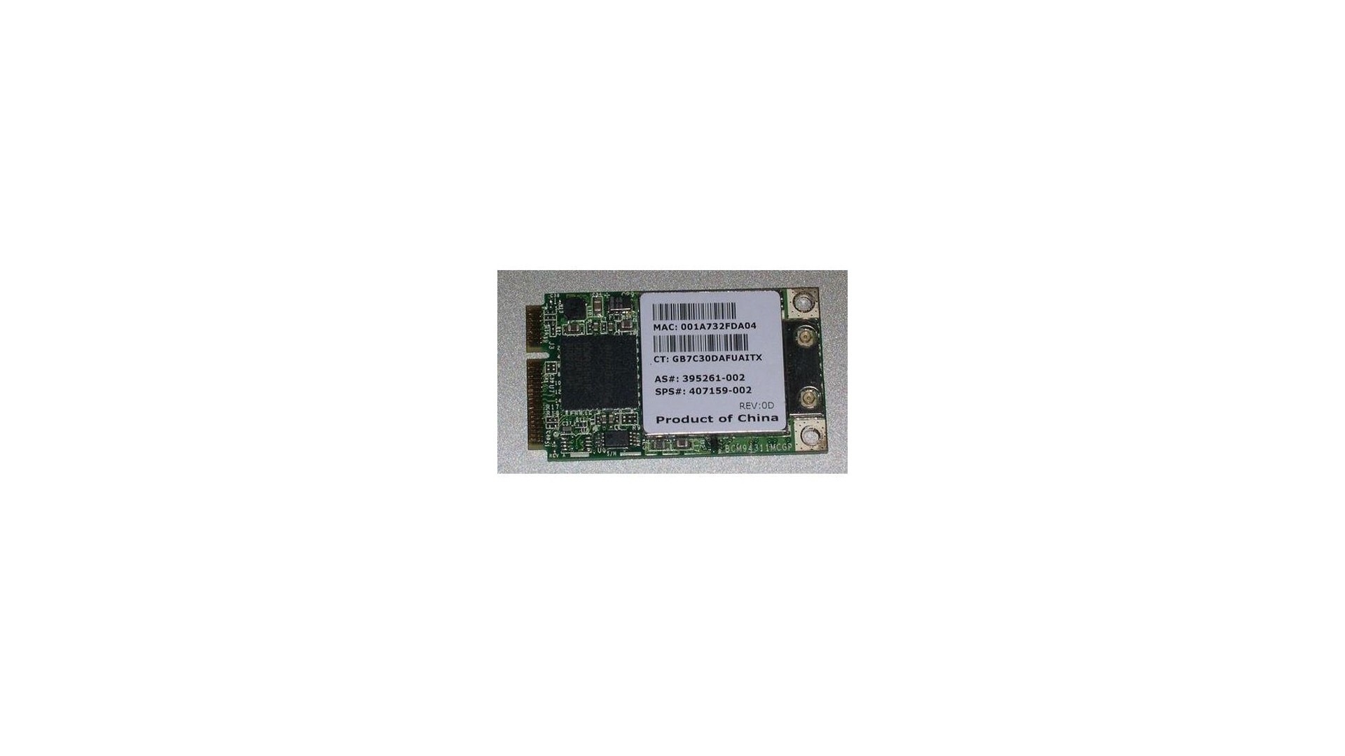 HP Wi-Fi en Bluetooth module 407159-002