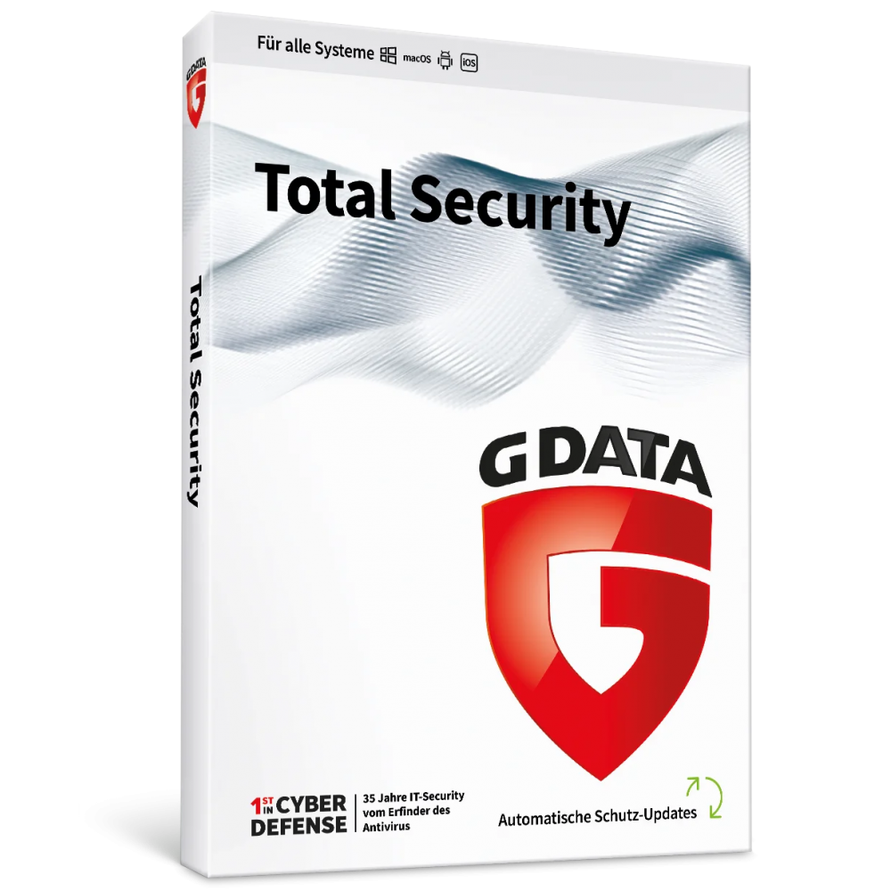 G Data Total Security 1 apparaat 1 jaar