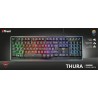 Trust GXT 860 Thura Gaming toetsenbord Semi Mechanisch Verlicht