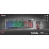 Trust GXT 845 TURAL COMBO Gaming Muis en Toetsenbord Verlicht