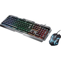 Trust GXT 845 TURAL COMBO Gaming Muis en Toetsenbord Verlicht