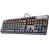 Trust GXT 865 Asta Gaming Toetsenbord Mechanisch Verlicht Zwart Metallic QWERTZ DE