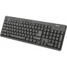 Trust 22022 ziva draadloos toetsenbord + muis, USB, zwart QWERTZ