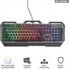 Trust GXT 856 Torac Gaming Toetsenbord zwart AZERTY BE verlicht