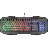 Trust GXT 830RW AVONN Gaming Toetsenbord zwart AZERTY FR verlicht