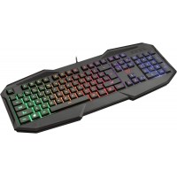 Trust GXT 830RW AVONN Gaming Toetsenbord zwart AZERTY FR verlicht