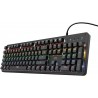 Trust GXT 863 MAZZ Gaming Toetsenbord Mechanisch QWERTY IT Verlicht Zwart Metallic