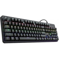 Trust GXT 863 MAZZ Gaming Toetsenbord Mechanisch QWERTY IT Verlicht Zwart Metallic