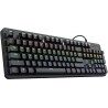 Trust GXT 863 MAZZ Gaming Toetsenbord Mechanisch AZERTY FR Verlicht Zwart Metallic