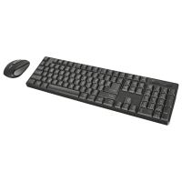 Trust  XIMO draadloos toetsenbord + muis, USB, zwart QWERTY ES