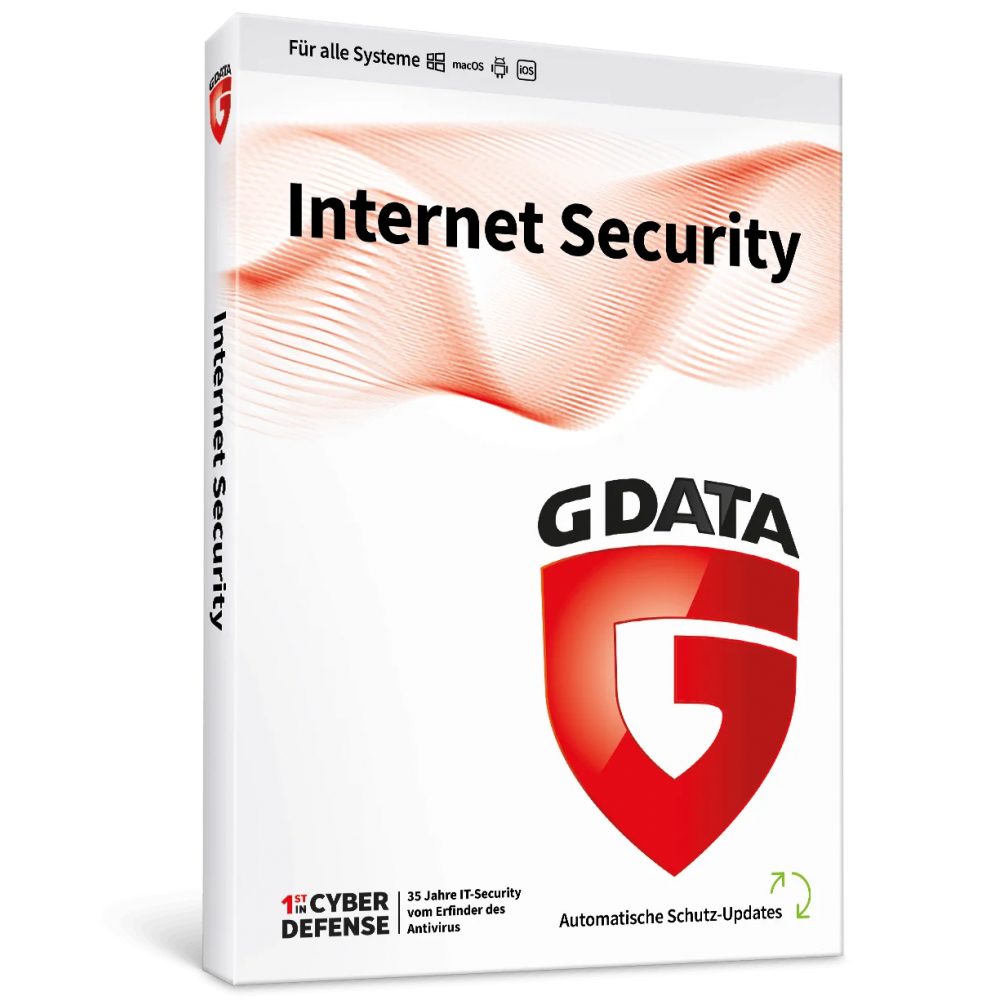 G Data Internet Security 3 apparaten 1 jaar