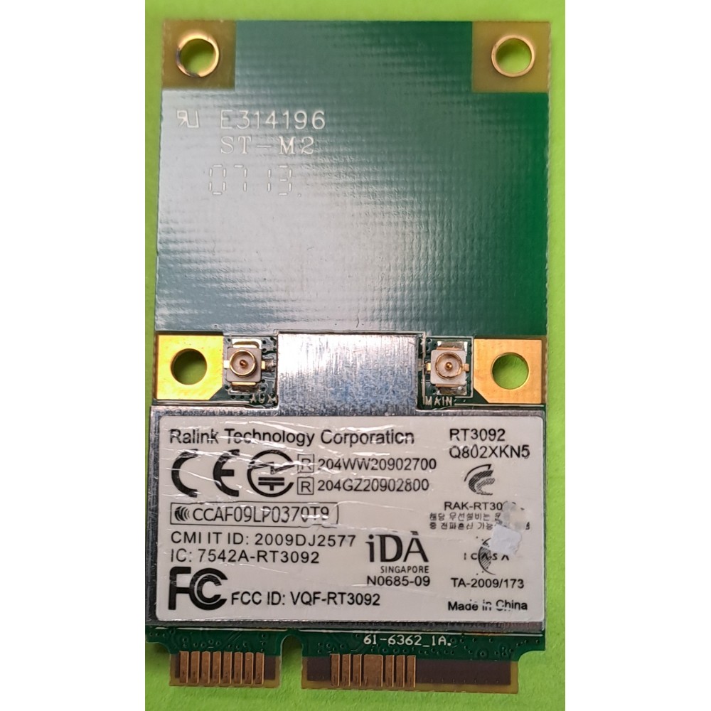 Wi-Fi module Ralink RT3092