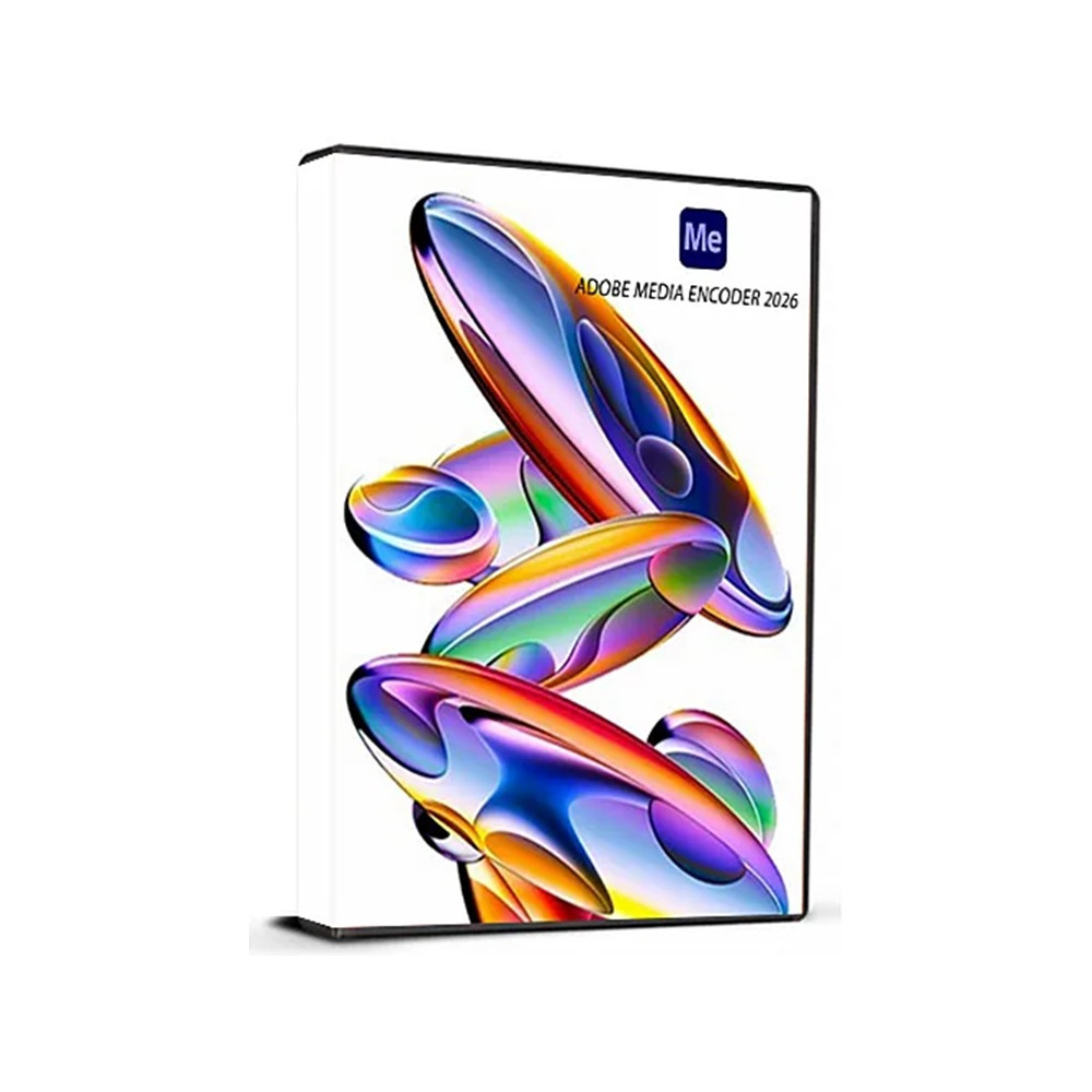 Adobe Media Encoder 2026 voor Windows, permanent geldig.
