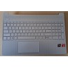 Top Case/Palmrest voor HP 15s-eq series Inclusief muis pad en keyboard.