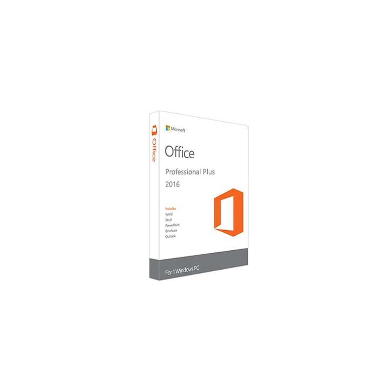 Microsoft Office Pro Plus 2016 - 2 PC's Nederlands