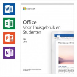 Microsoft Office Home and Student 2019 voor 1 PC