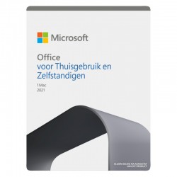 Microsoft Office 2021 Thuisgebruik en Zelfstandigen voor 1 MAC - Alle talen - Download