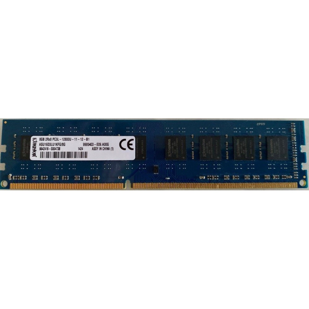 Kingston 8GB DDR3L 2Rx8 PC3L-12800U-11-12-B1