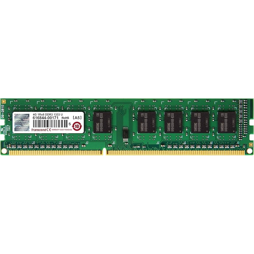 4GB DDR3 Mixed Micron, Transcend, Elixir