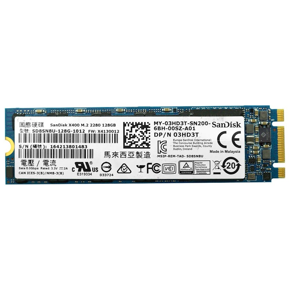 Sandisk X400 128GB M.2 2280 SSD